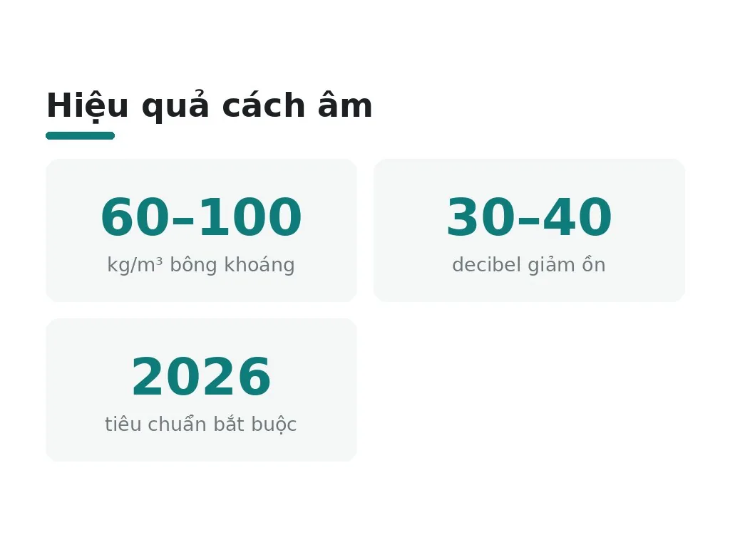 Cách âm hiệu quả giữa khu showroom và văn phòng
