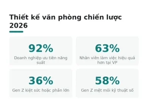 Thiết kế văn phòng chiến lược 2026