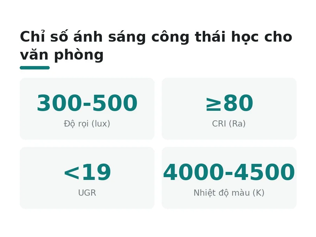 Ánh sáng công thái học nghĩa là gì