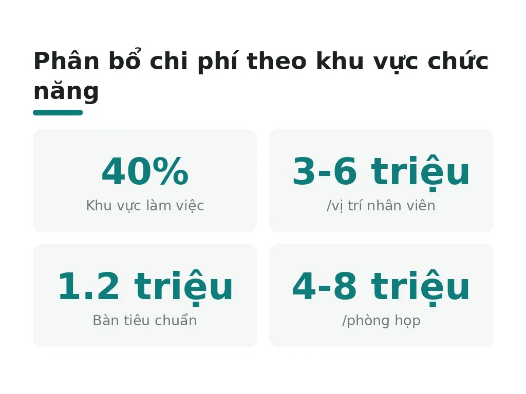 Phân bổ chi phí theo khu vực chức năng như thế nào?