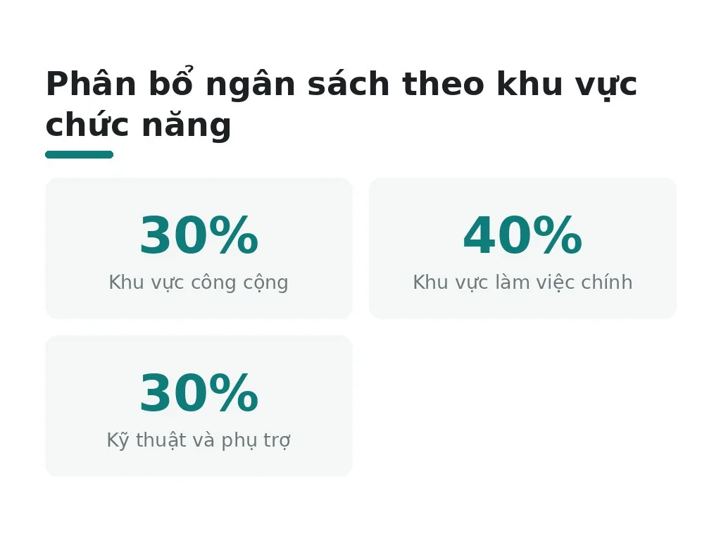Lập dự toán và phân bổ ngân sách trước khi thi công